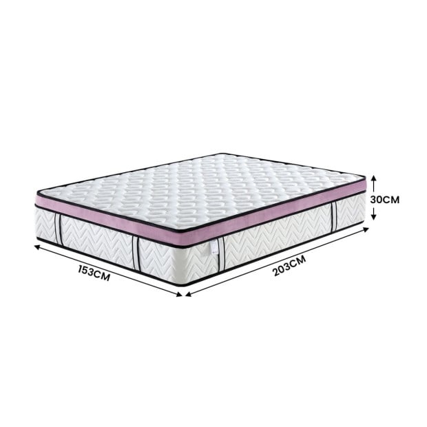 Euro Top Spring Pocket Mattress Queen - 30cm Image 3