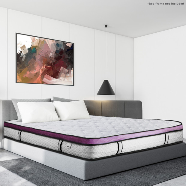 Euro Top Spring Pocket Mattress Queen - 30cm Image 12