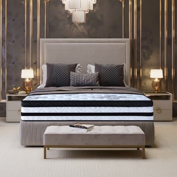 Laura Hill Mattress with Euro Top Foam Bed Base - 34cm Image 4