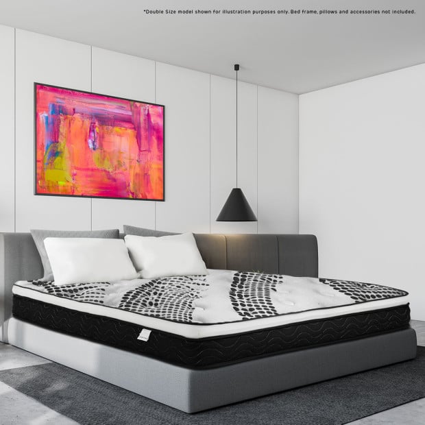 Laura Hill Premium Mattress Euro Top Layer 32cm - Queen