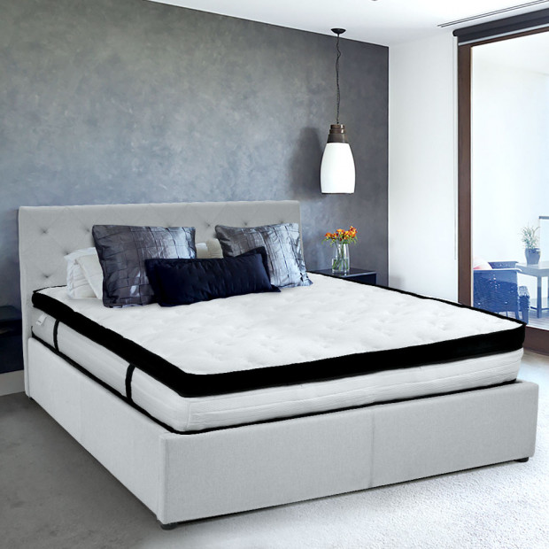 Laura Hill Queen Mattress with Euro Top - 32cm