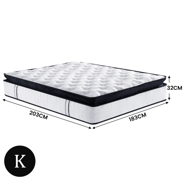 Laura Hill Mattress with Euro Top Layer - 32cm Image 21