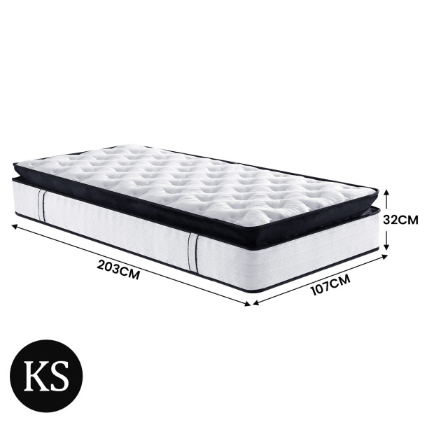 Laura Hill Mattress with Euro Top Layer - 32cm Image 20