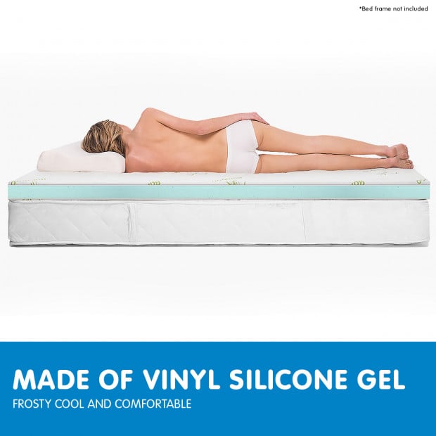 Cool GEL Memory Foam Mattress Topper - Double Image 2