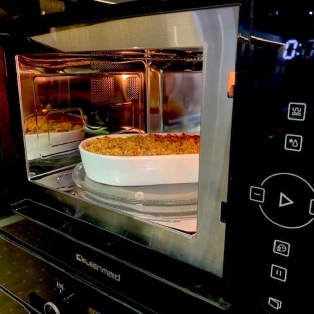 Kleenmaid Built In Microwave Grill Touch Controls 25L MWG4512K Image 3