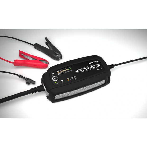 Ctek MXS 10 EC 12V Car Battery Charger with Extended Cables