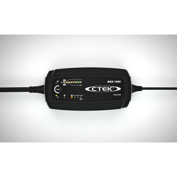 Ctek MXS 10 EC 12V Car Battery Charger with Extended Cables Image 2