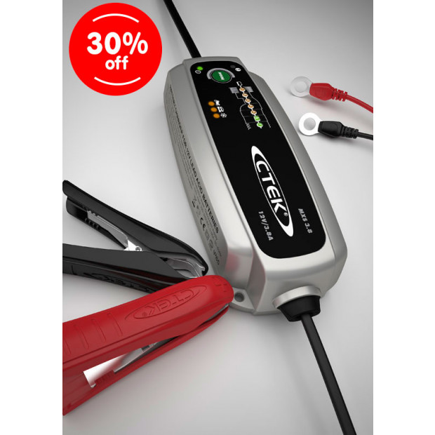 Ctek MXS 3.8 6 Step Car Battery Charger 12V