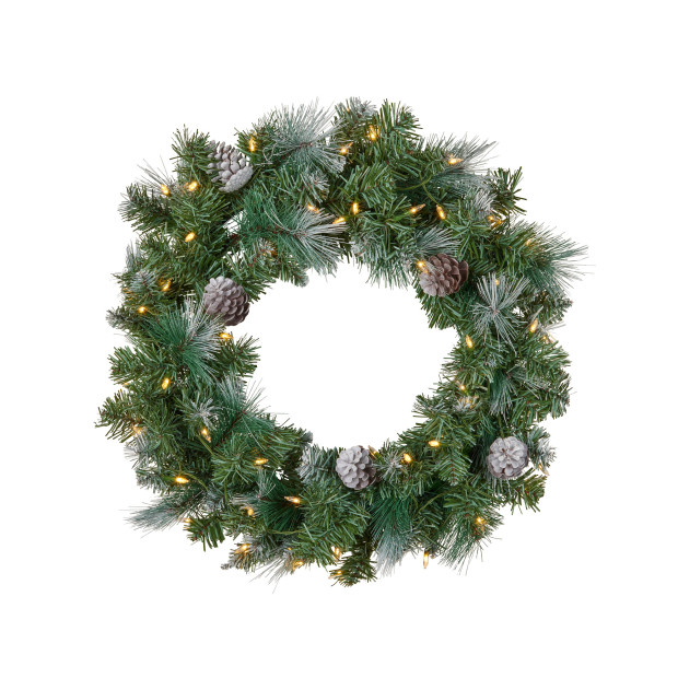 National Tree Company 61cm Bayville Pine Christmas Wreath