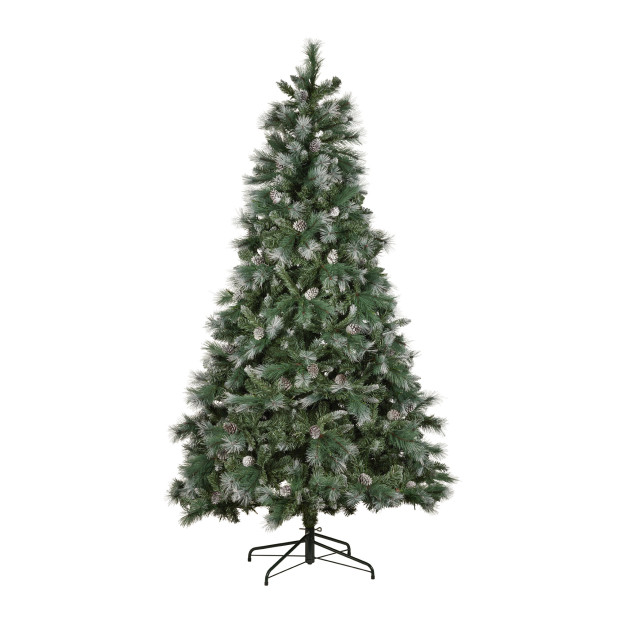 National Tree Company 1.8m Bayville Pine Pre-Lit Christmas Tree Image 2
