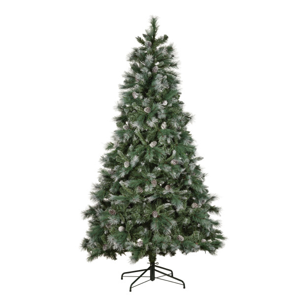 National Tree Company 2.3m Bayville Pine Pre-Lit Christmas Tree Image 2