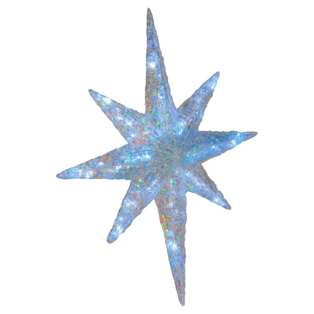 Christmas Display Star with Lights - 107cm Image 3