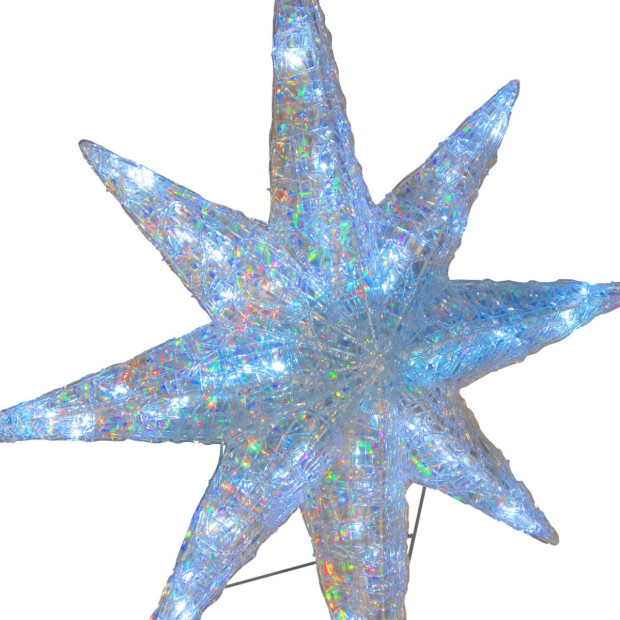 Christmas Display Star with Lights - 107cm Image 9