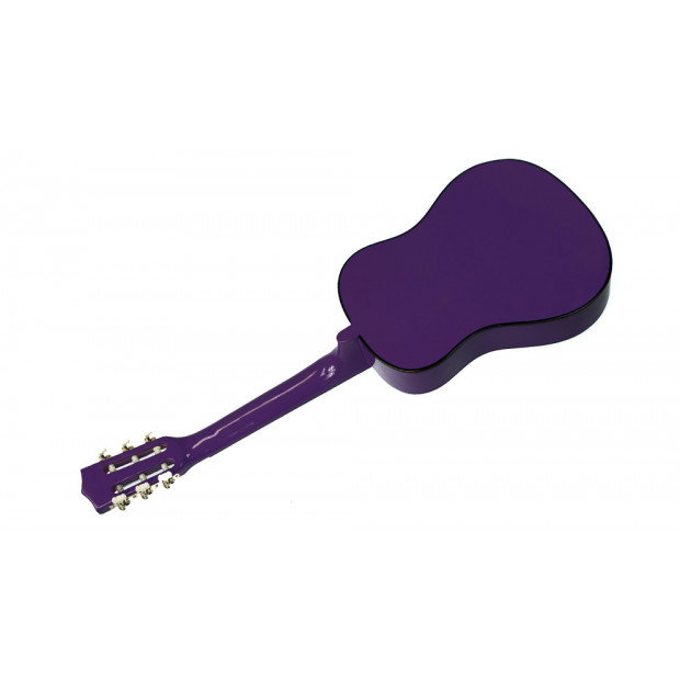 Childrens no-cut acoustic guitar - Purple Image 5