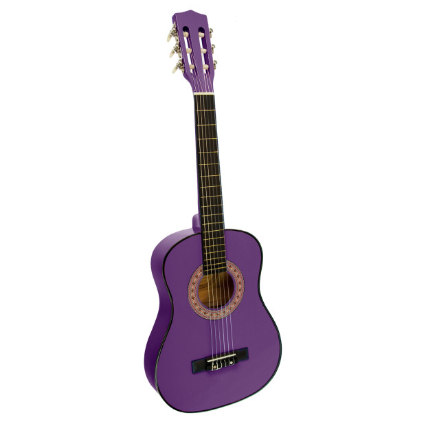 Karrera 34in Acoustic Childrens Guitar - Purple Image 3