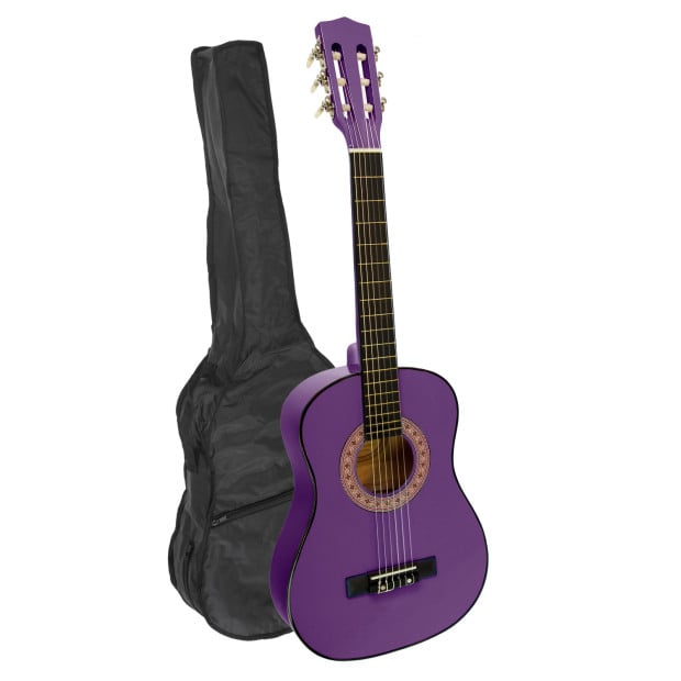 Karrera 34in Acoustic Childrens Guitar - Purple