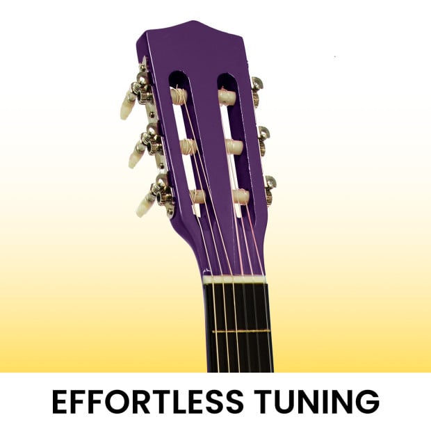 Karrera 34in Acoustic Childrens Guitar - Purple Image 8