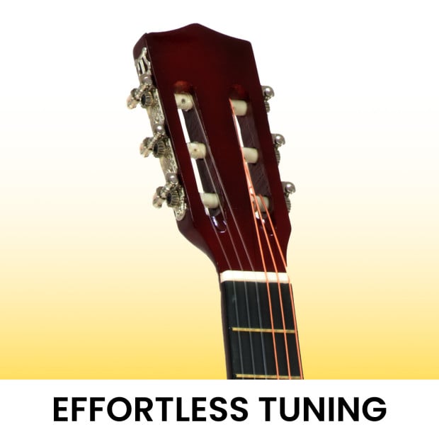 Karrera 34in Acoustic Childrens Guitar - Sunburst Image 4