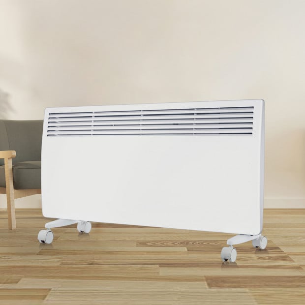 Levante NDM-15WT 1500W Electric Panel Heater Wifi Thermostat Castors Image 2