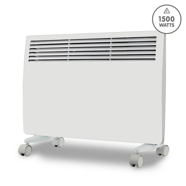 Levante NDM-15WT 1500W Electric Panel Heater Wifi Thermostat Castors