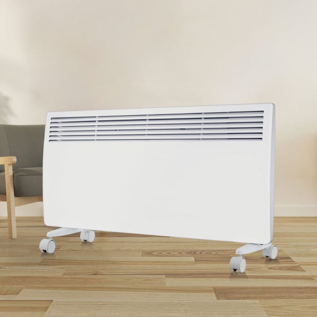 Levante NDM-20WT 2000W Electric Panel Heater Wifi Thermostat Castors Image 2