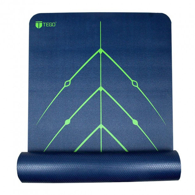 Tego Stance Reversible Mat With Guildalign - Blue Spring Green