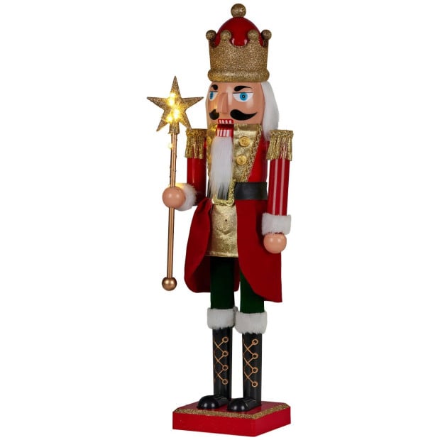 Christabelle 60cm Musical LED Animated Christmas Nutcracker Ornament Decoration Image 2