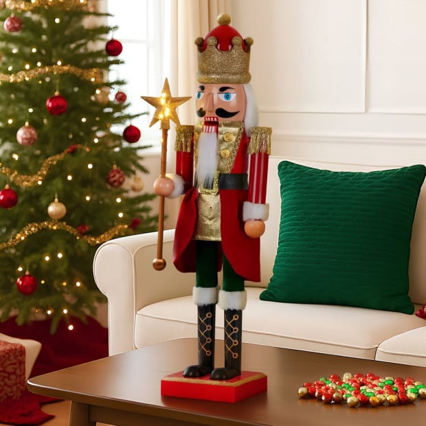 Christabelle 60cm Musical LED Animated Christmas Nutcracker Ornament Decoration Image 5