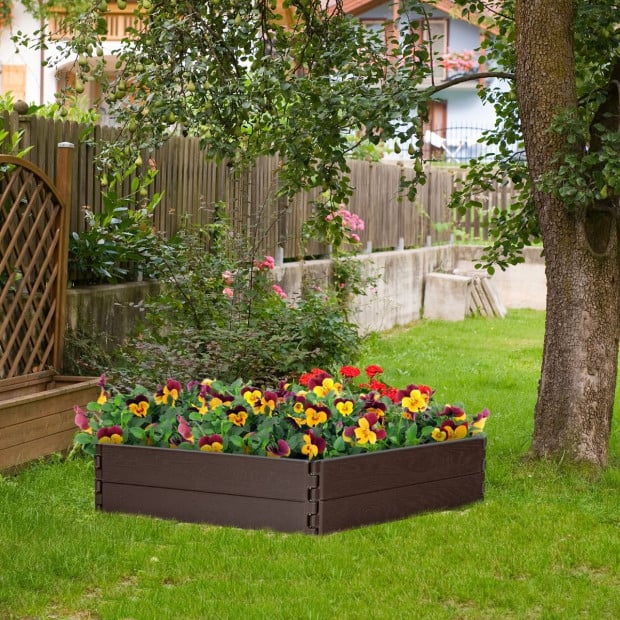 Raised Garden Bed With 2 Configurations Of Rectangular And Hexagon Image 6