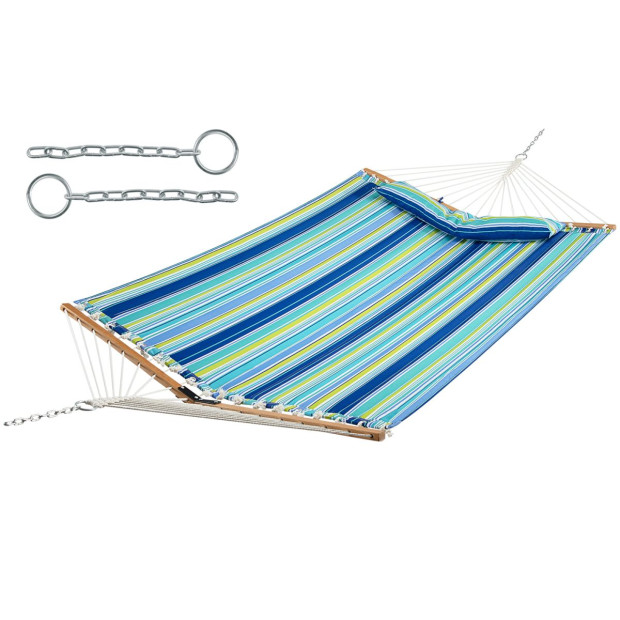 Outdoor Quilted Hammock w/ Detachable Pillow (without Stand)
