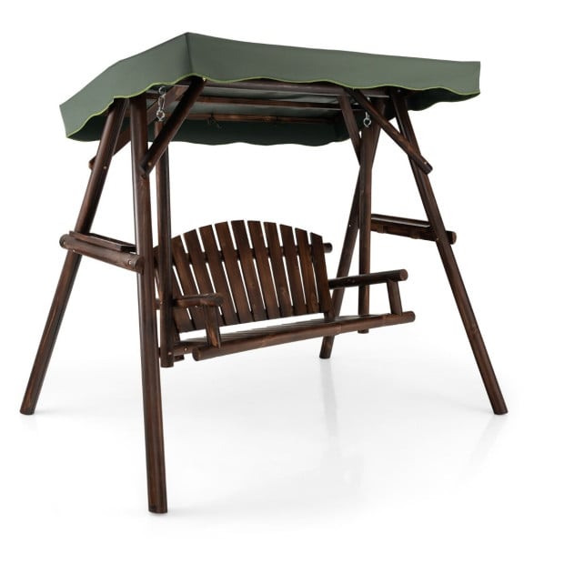 Wooden swing sales seat without frame