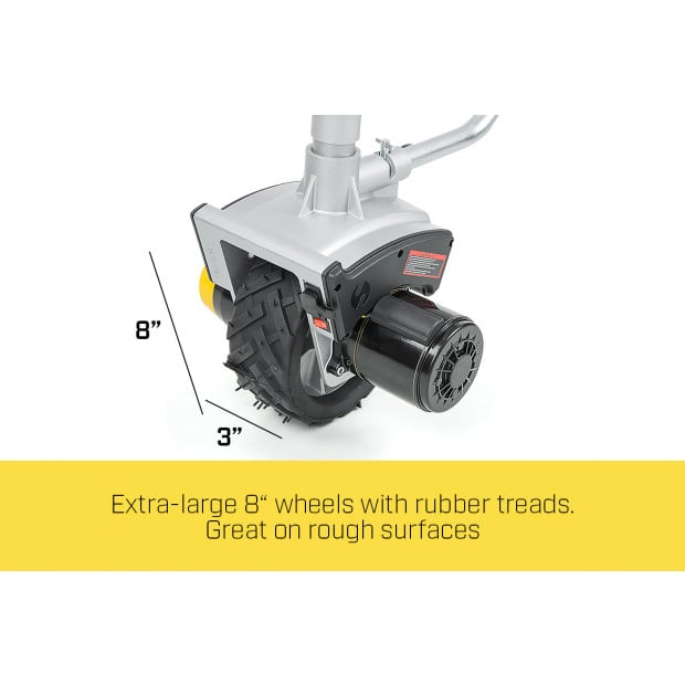 Gen2 Mini Mover 12V 550W Electric Motorised Jockey Wheel - Silver Image 3