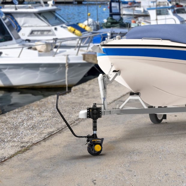 Gen3 Mini Mover 12V 550W Electric Motorised Jockey Wheel - Black Image 12