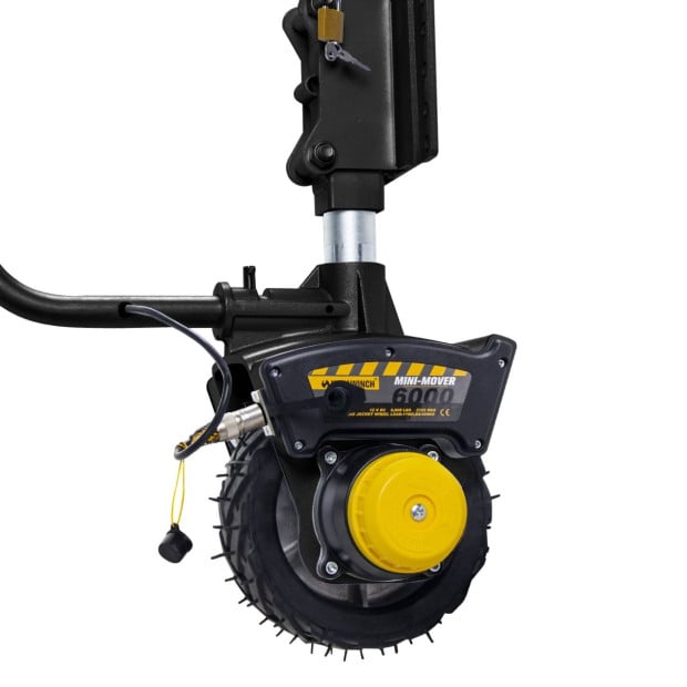 Gen3 Mini Mover 12V 550W Electric Motorised Jockey Wheel - Black Image 3