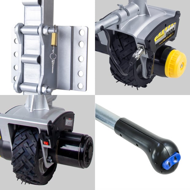 Gen3 Mini Mover 12V 550W Electric Motorised Jockey Wheel Image 3