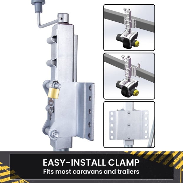 Gen3 Mini Mover 12V 550W Electric Motorised Jockey Wheel Image 6