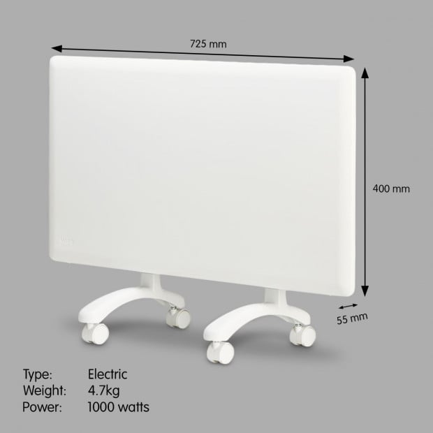 Nobo 1000W Electric Panel Heater NTL4S10-FS40 Image 7