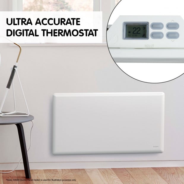 Nobo 1500W Electric Panel Heater NTL4S15-FS40 Image 8