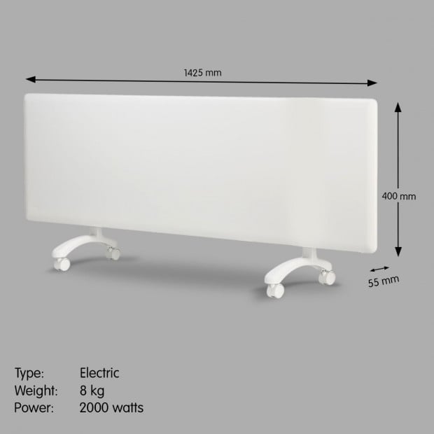 Nobo 2400W Electric Panel Heater NTL4S24-FS40 Image 8