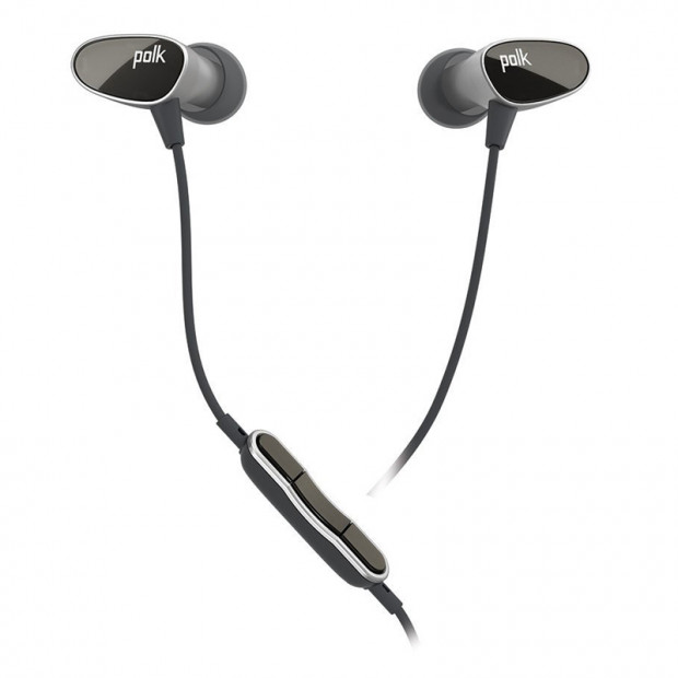 POLK Nue Voe AM5110-A In-Ear Headphones - Black Image 3