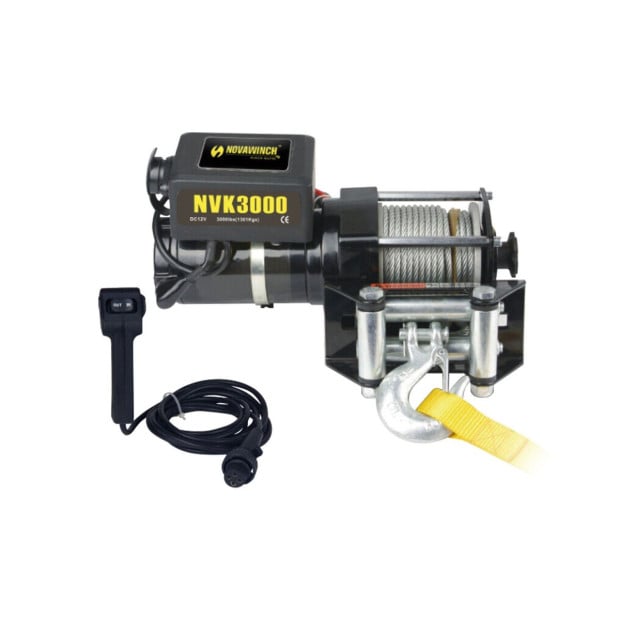 NovaWinch 12V Electric Winch 1360KG 3000LBS