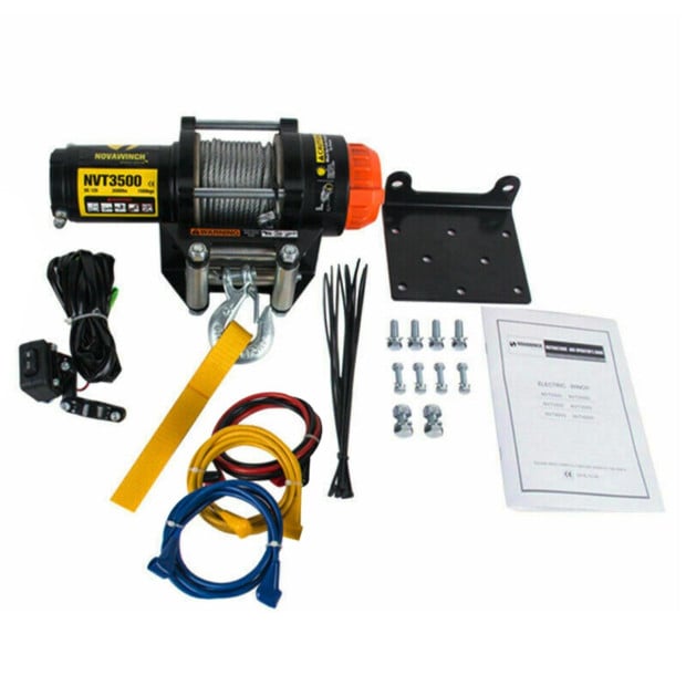 NovaWinch T Series 12V Electric Winch 1588KG 3500LBS Image 4