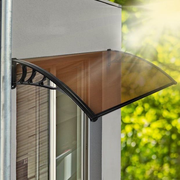 Window Door Awning Canopy Outdoor Patio Sun Shield Rain Cover 1 X 1.5M Image 7