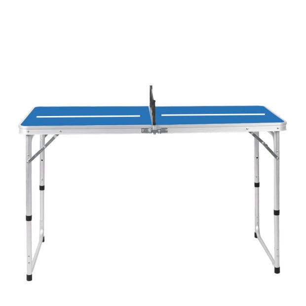 Table Tennis Table Foldable Ping Pong Balls Bats Game Set Image 2