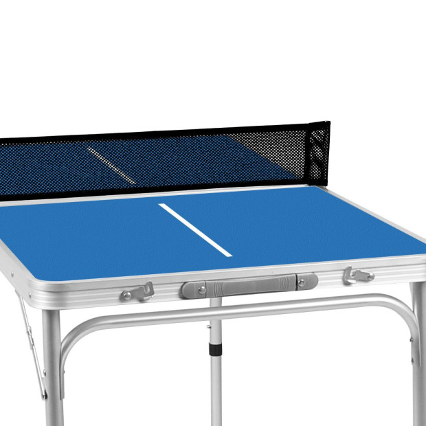 Table Tennis Table Foldable Ping Pong Balls Bats Game Set Image 5