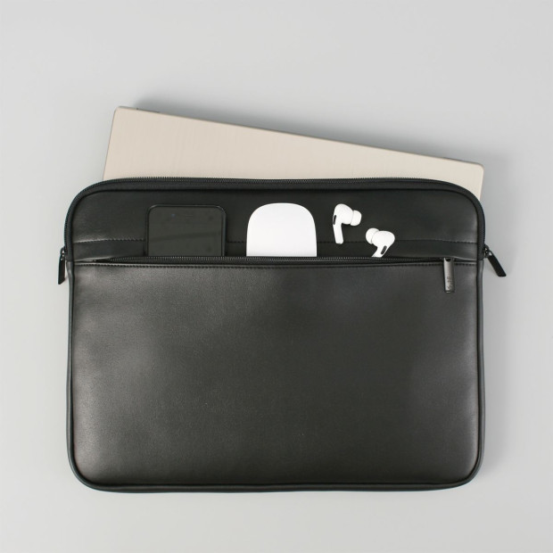 Large 15 Inch Laptop Sleeve Erato - Black Image 4