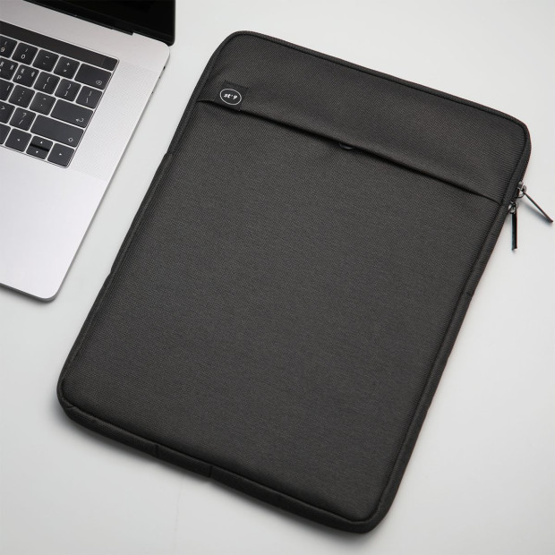 Large 15 Inch Laptop Sleeve Luke - Black Image 8
