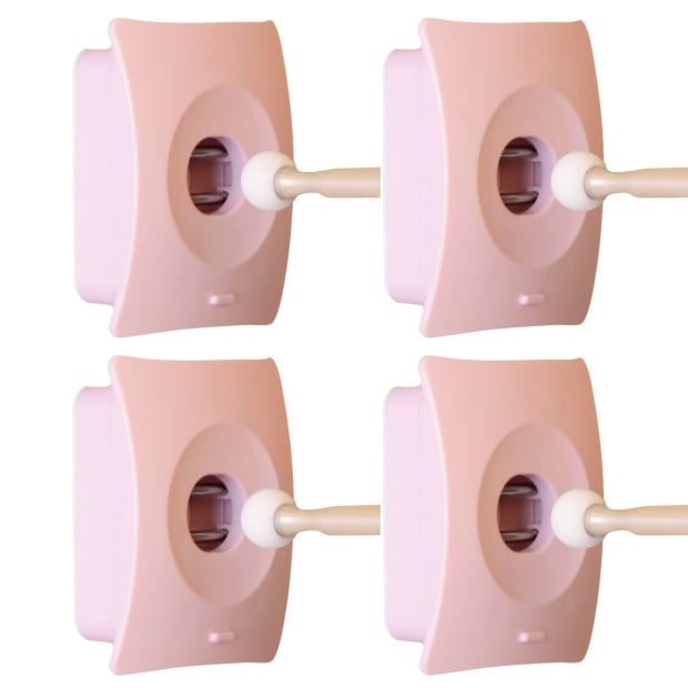 4x Door Stopper Stop Advanced - Pink