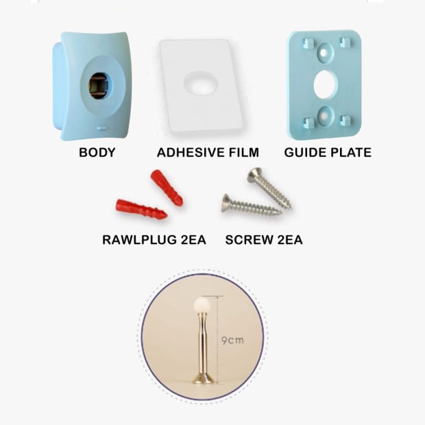 4x Door Stopper Stop Advanced - Pink Image 11