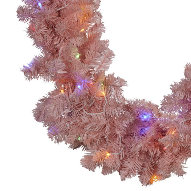 Pretty in Pink Christmas Garland - 274cm Image 6